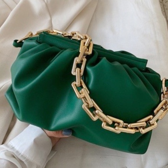 Puff Chain Handle Handbag - Picture 4 of 4